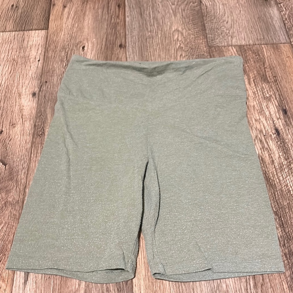Olive Green Women's Shorts